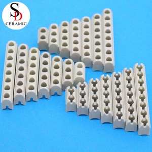 الصانع صهر الكهربائية <span class=keywords><strong>Steatite</strong></span> السيراميك C221 مسامية شرائط تركيبات إلى أداة تسخين حلقية من السيراميك