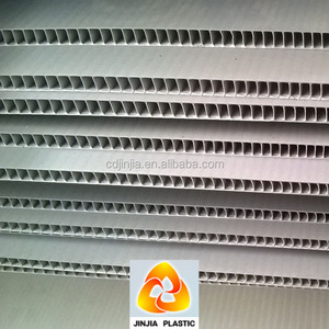 Nhựa <span class=keywords><strong>Polypropylene</strong></span> PP màu xám dùng làm tường đôi cho tấm bìa cứng sóng rỗng - Product Image 3