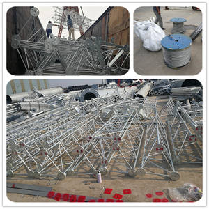 Aluminium Telescopische <span class=keywords><strong>Telecom</strong></span> Guyed Toren Communicatie Toren <span class=keywords><strong>Pole</strong></span> Voor Telecommunicatie Accessoires - Product Image 6