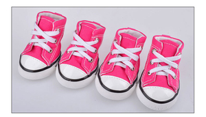 Perro zapatos de lona perro de gato <span class=keywords><strong>botas</strong></span> zapatos de seguridad - Product Image 4