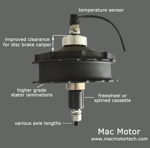 Vélo électrique à <span class=keywords><strong>moteur</strong></span> de <span class=keywords><strong>roue</strong></span> <span class=keywords><strong>avant</strong></span> Mac avec engrenages composites - Product Image 2
