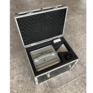 Warna Perak Portable Hard Alat Kasus Penerbangan dengan Tahan Air