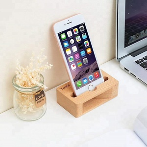 Support de téléphone portable en <span class=keywords><strong>bois</strong></span> de bambou, socle en <span class=keywords><strong>bois</strong></span> naturel - Product Image 5