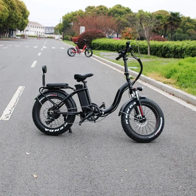 20 pouces Bafang 500W Gros Pneu Pliable électrique vélo Électrique Pliant ebike