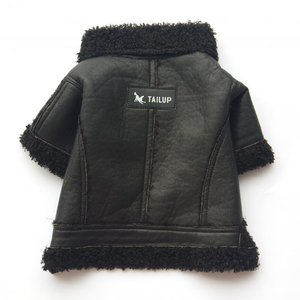 Wholesale Cute <strong>Leather</strong> Pet <strong>Dog</strong> Clothes,<strong>leather</strong> <strong>Jacket</strong> Style <strong>Dog</strong> Clothes,pet Puppy <strong>Dog</strong> Clothes Cartoon Animal Sustainable 25-35cm - Product Image 2