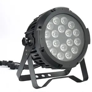 RGBW 4in1 18*10 Led Par กันน้ำ Led Par Light IP 65 Led Par Light DMX ควบคุมคลับแสง