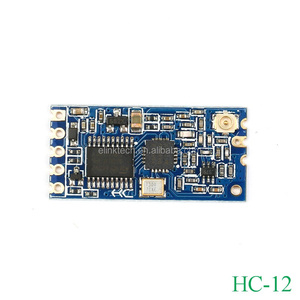Microcontrôleur de Port série sans fil Offre Spéciale <span class=keywords><strong>HC</strong></span>-<span class=keywords><strong>12</strong></span> SI4463 <span class=keywords><strong>433Mhz</strong></span> longue portée 1000M avec DC3.2-5.5V d'antenne - Product Image 3