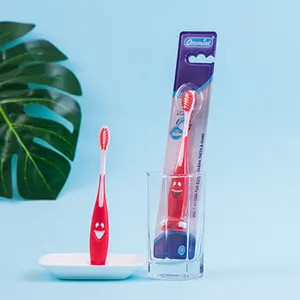 Hot sell cute cartoon style super soft toothbrush children kids brush toothbrush for children