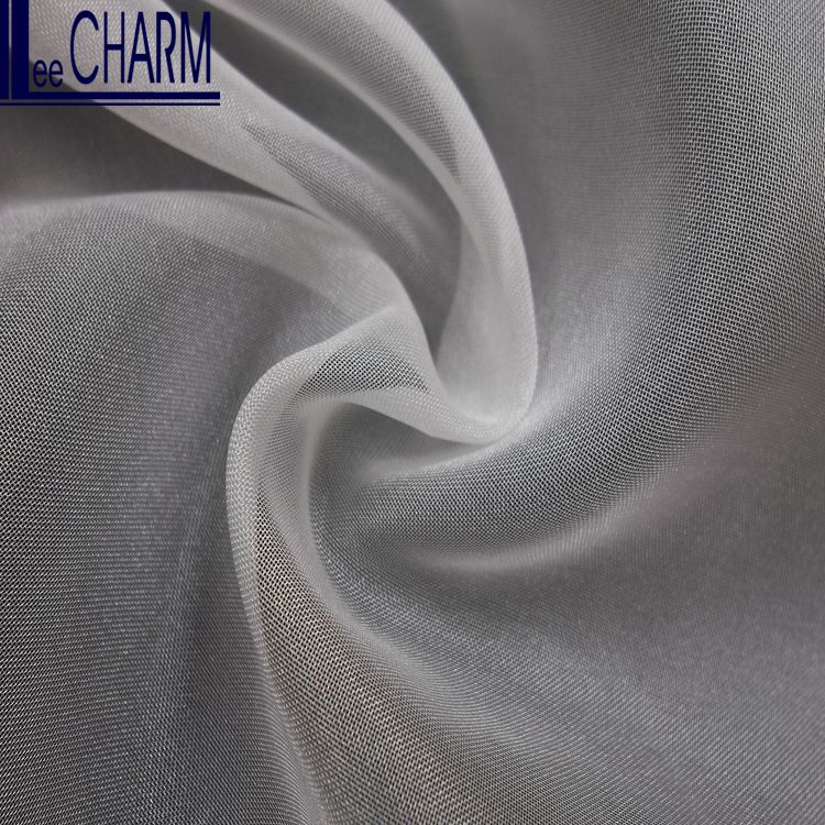 LCSH039 Тайваньская дешевая свадебная ткань из полиэстера и органзы