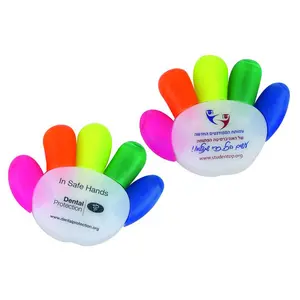 Miễn Phí Mẫu Bán Buôn Biểu Tượng Tùy Chỉnh Giá Rẻ Khuyến Mại Quà Tặng Ngón Tay Hình Dạng Tay Tùy Chỉnh Highlighter Bút Biểu Tượng Tùy Chỉnh - Product Image 1