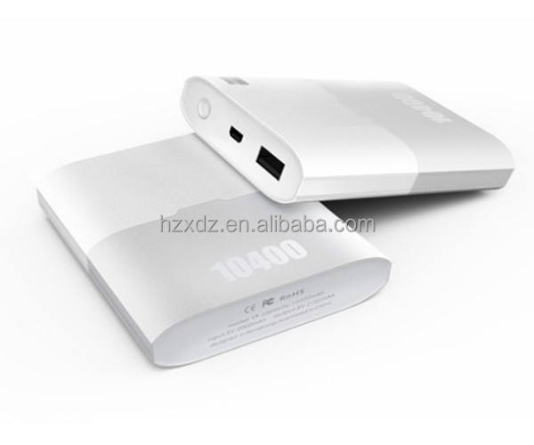 High Quality Power Bank 10400mah Portable Power Bank 