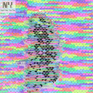 Nanyee 섬유 Multi 색 (<span class=keywords><strong>High</strong></span>) 저 (<span class=keywords><strong>Density</strong></span> 원활히 Revers 스팽글 장식이 함께한 <span class=keywords><strong>Fabric</strong></span>