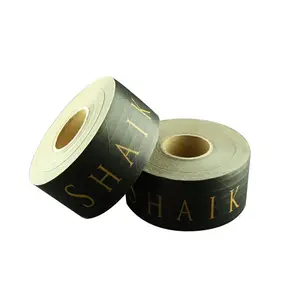 custom logo printed kraft paper packaging tape for carton sealing packing