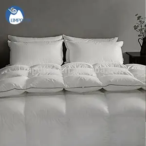 ホテルの寝具用の環境にやさしい豪華なグースダウンホテル羽毛布団インナーキルトインサート