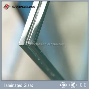 Vente chaude 4mm-19mm stratifié verre/verre de construction construction