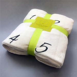 Luxury Thick Super Soft Plush <strong>White</strong> <strong>Baby</strong> Monthly Milestone <strong>Blanket</strong> for Photography Prop New Born Flannel <strong>Baby</strong> <strong>Blanket</strong> Fleece - Product Image 2