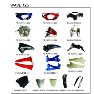 COMPLETE PLASTIC PARTS WAVE125