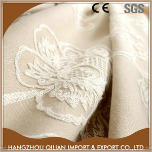 Rideaux de lin en broderie française <span class=keywords><strong>lambrequin</strong></span> store - Product Image 1