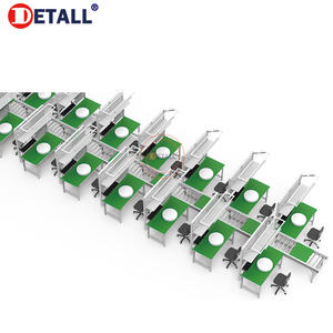 Detall elektrik montaj hattı tezgah elektrikli kemer konveyör - Product Image 4
