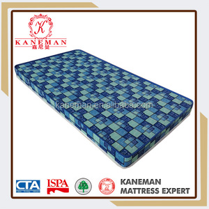 Letti a castello in schiuma per studenti materasso economico Comfort materasso <span class=keywords><strong>singolo</strong></span> in schiuma coprimaterasso in spugna imballaggio in rotolo - Product Image 2