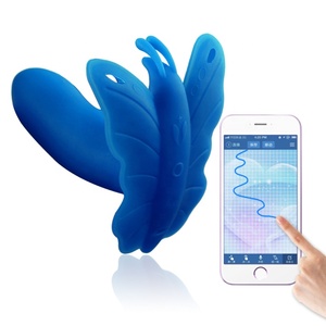 Donne indossabili telecomando senza fili G-spot giocattoli adulti del sesso <span class=keywords><strong>vibratore</strong></span> APP mutandine vibranti - Product Image 2