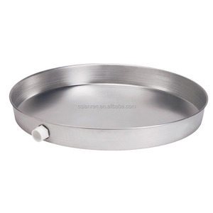 Calentador de agua de aluminio, bandeja de drenaje para calentador de agua de plástico, material circular de aluminio, oferta