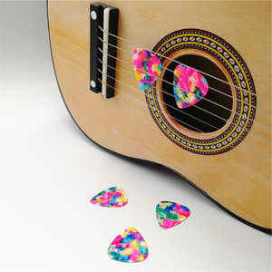 Púas <span class=keywords><strong>de</strong></span> <span class=keywords><strong>Guitarra</strong></span> con Diseño <span class=keywords><strong>de</strong></span> Mosaico Floral para Niños, Grosor Medio <span class=keywords><strong>de</strong></span> 0.71 mm, Más Vendidas - Product Image 5