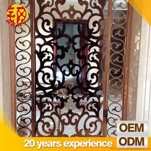 <span class=keywords><strong>Biombo</strong></span> de pantalla plegable para jardín, mamparas de jardín personalizadas con láser cu portátil, de zafiro, baratas - Product Image 6