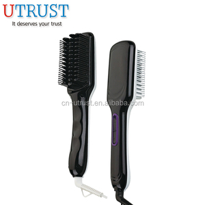 2017 Magia Plancha de Pelo Iónica Estilo <span class=keywords><strong>Cepillo</strong></span> Térmico Eléctrico Con 360 Grados Cable Giratorio - Product Image 1