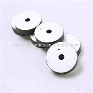 Disk balık bulucu Piezo baryum Piezo seramik piezoelektrik seramik OD50.45 * ID9.28 * 200KHZ ultrasonik dönüştürücü 200khz - Product Image 4