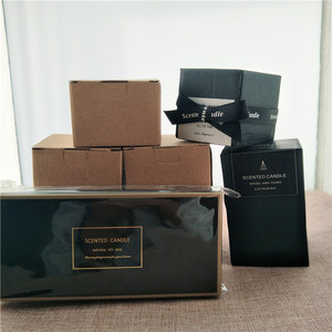 <span class=keywords><strong>Bougie</strong></span> parfumée luxueuses ornée de cire de soja, pot parfumé en verre lisse, boîte-cadeau, de haute qualité - Product Image 6