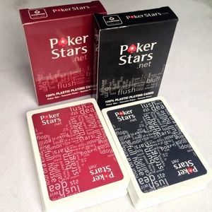De plástico de PVC Super resistente al agua excelente <span class=keywords><strong>Poker</strong></span> <span class=keywords><strong>Star</strong></span> jugando a las cartas - Product Image 2