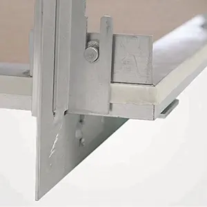 Flush Prime Coated Touch Latch Aluminium-Zugangs klappe