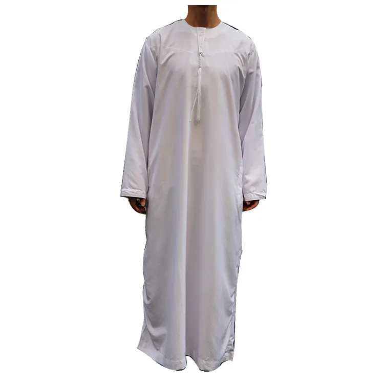 Nieuwste Oman Islamitische Abaya Thobe Islamitische Kleding