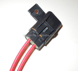 Автомобильный 2-контактный разъем водонепроницаемый Держатель Предохранителя Inline предохранитель жгут проводов - Product Image 1