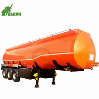 Camión Cisterna de Combustible de 3 Ejes, 50 CBM, 50 M3, 50000 Litros, para Transporte de Diésel, Gasolina y Petróleo