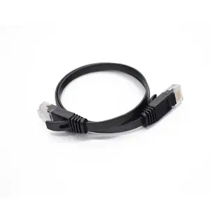 Rame miglior prezzo Cat6 rete LAN cavo piatto cavo di comunicazione cavo piatto Ethernet Patch cavo di alta qualità tutti PVC 28 Utp 8 7*16