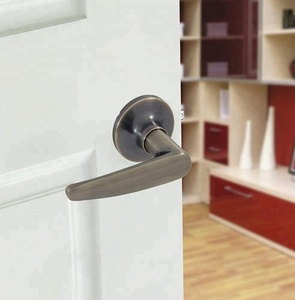 Kẽm hợp kim đoạn thẳng xử lý cửa đòn bẩy khóa - Product Image 5