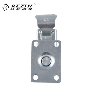 Top 4 zoll swivel pu caster mit kugellager flachen boden bremse