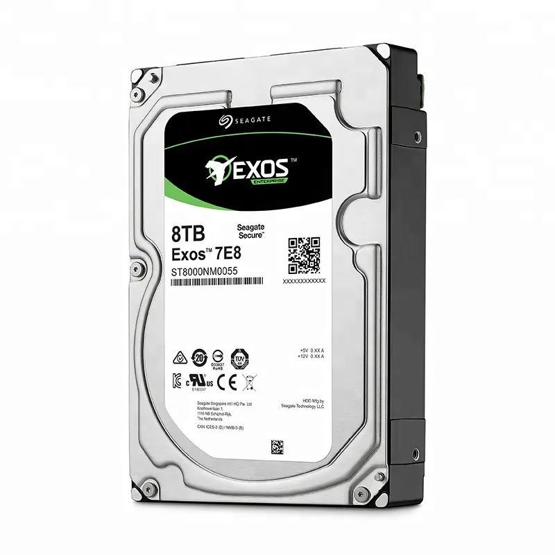 In Stock Seagate 8TB SATA Hard Disk ST8000NM0055/000A Hard Disk for Server