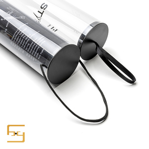 New Design Plastic Tube Packaging And Clear Tube Packaging tube Box for Mouse Pad