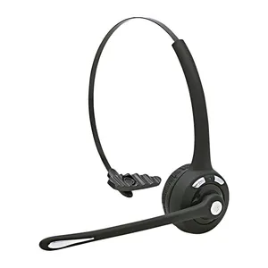 Goedkoop Business Kantoor Callcenter Gebruik Ruisonderdrukking Bluetooth Headset Driver Trucker Draadloze Hoofdtelefoon met MIC