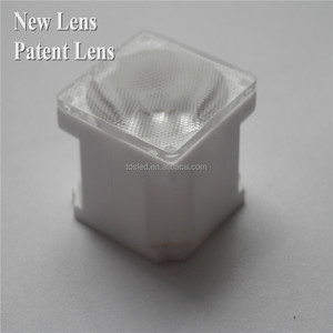 Lente led de 30 - 45 - 60 graus em forma quadrada, lente pmma com suporte - Product Image 3