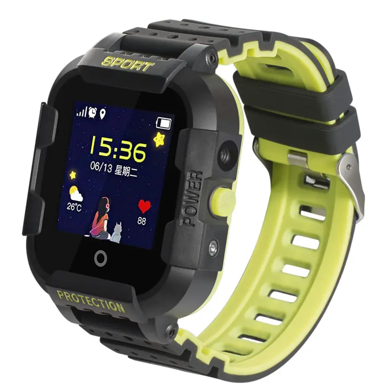 KT03 IP67 2019 Waterdichte Camera Gps Gsm Android Student Kinderen Slimme Horloge