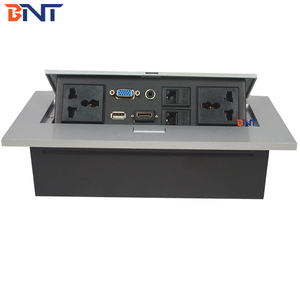 <span class=keywords><strong>Prise</strong></span> de <span class=keywords><strong>courant</strong></span> multimédia escamotable pour table de réunion, <span class=keywords><strong>courant</strong></span> nominal 16A, 2 prises AC - Product Image 2