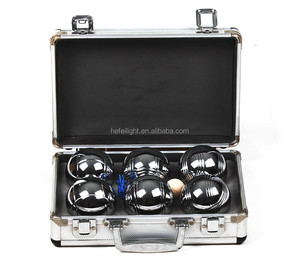 Juego de petanas de material metálico, bola boccia, novedad - Product Image 1