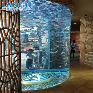 Acryl Lakens Fabrikant Supply Grote Cilindrische Acryl <span class=keywords><strong>Aquarium</strong></span> <span class=keywords><strong>Aquarium</strong></span> - Product Image 2