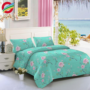 Nhà cung cấp Trung Quốc 3D 100% cotton in bedsheet vải tấm Ga Trải Giường - Product Image 5