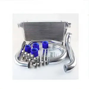 אלומיניום intercooler ערכת עבור טויוטה סופרה JZA80 2JZ GTE