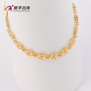 Xuping costume gioielli 24 k oro in lega di ottone a forma di cuore <span class=keywords><strong>bracciali</strong></span> per le donne - Product Image 6